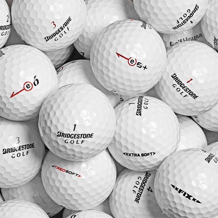 Palline da golf Bridgestone Mix 500's box usate 4-5 Stelle