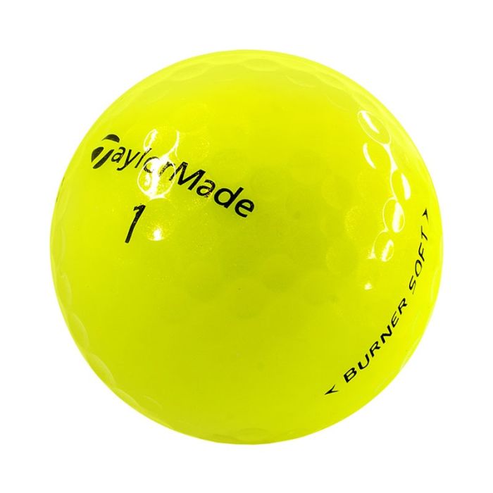 Palline da golf Taylor Made Burner / BurnerSoft Yellow usate