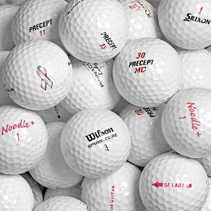 Palline da golf Mix bianche lady usate