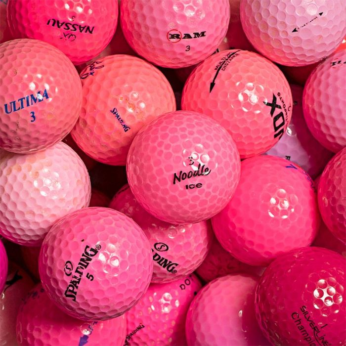 Palline da golf Mix rosa usate 4-5 Stelle
