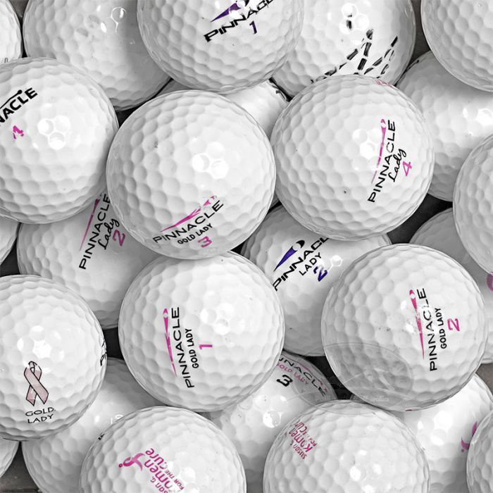 Palline da golf Pinnacle Lady Mix 500's box usate 4-5 Stelle