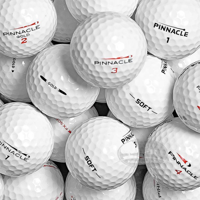 Palline da golf Pinnacle Mix 500's box usate 4-5 Stelle