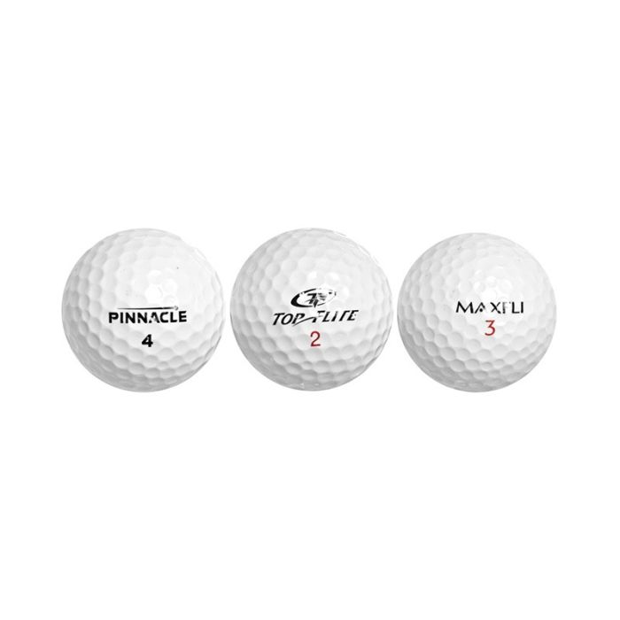 Palline da golf Tris mix usate