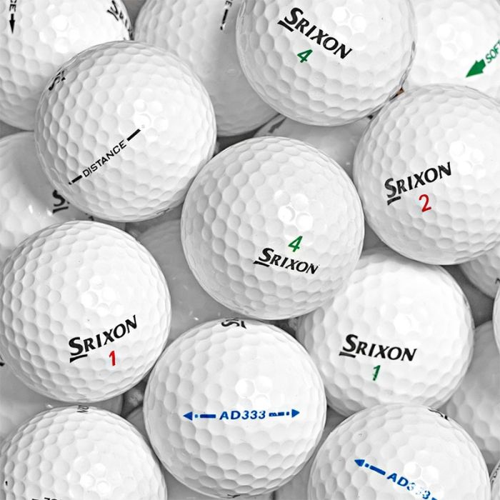 Palline da golf Srixon Mix 500's box usate 4-5 Stelle