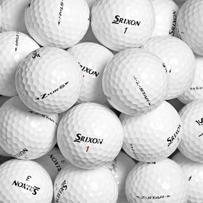 Palline da golf Srixon Z star 500's box usate 4-5 Stelle