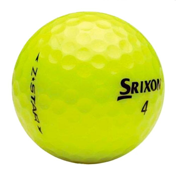Palline da golf Srixon Z Star/X/XV yellow usate 4 Stelle