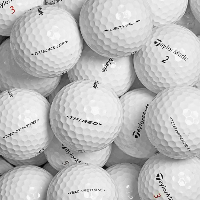 Palline da golf Taylor Made Tour mix 500's box usate 4-5 Stelle