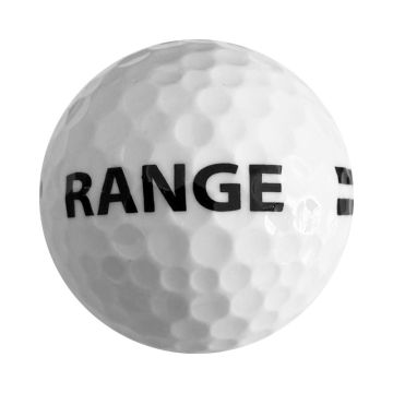 Pallina da Golf Range Ball Standard 2 Pezzi "Surlyn Cover" | Bianca e Gialla